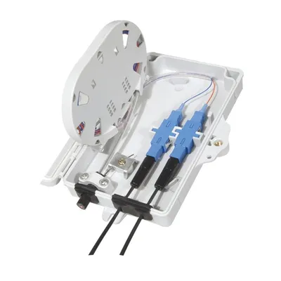 CE ROHS Certified 6 Port Fiber Termination Box with IP65 Protection for Wall or Pole Mounting Optic Distribution Point