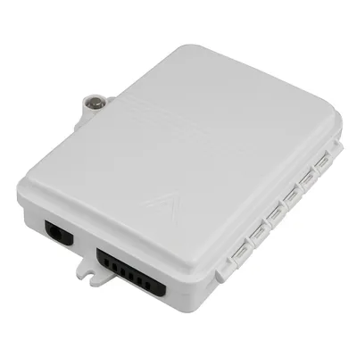 CE ROHS Certified 6 Port Fiber Termination Box with IP65 Protection for Wall or Pole Mounting Optic Distribution Point