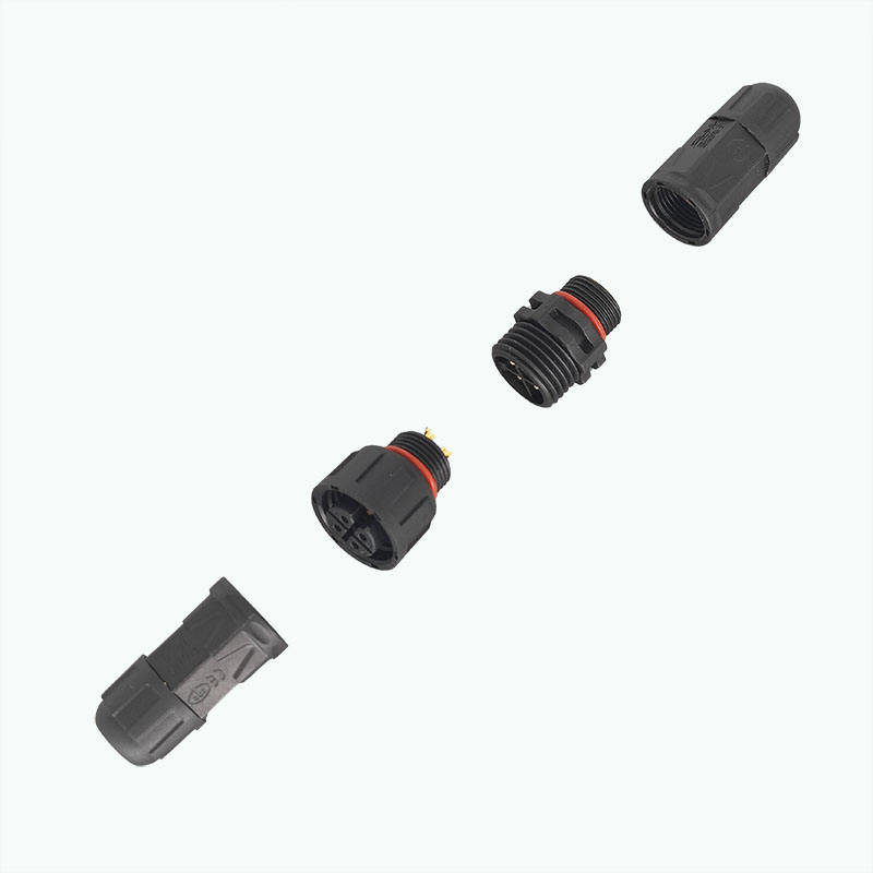 IP68 Waterproof M12 Circular Connector with Weather-resistant Material and 15A Current Rating for Outdoor Electrical Connections