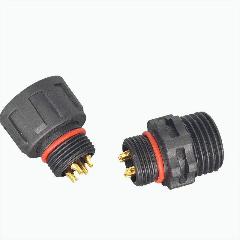 IP68 Waterproof M12 Circular Connector with Weather-resistant Material and 15A Current Rating for Outdoor Electrical Connections