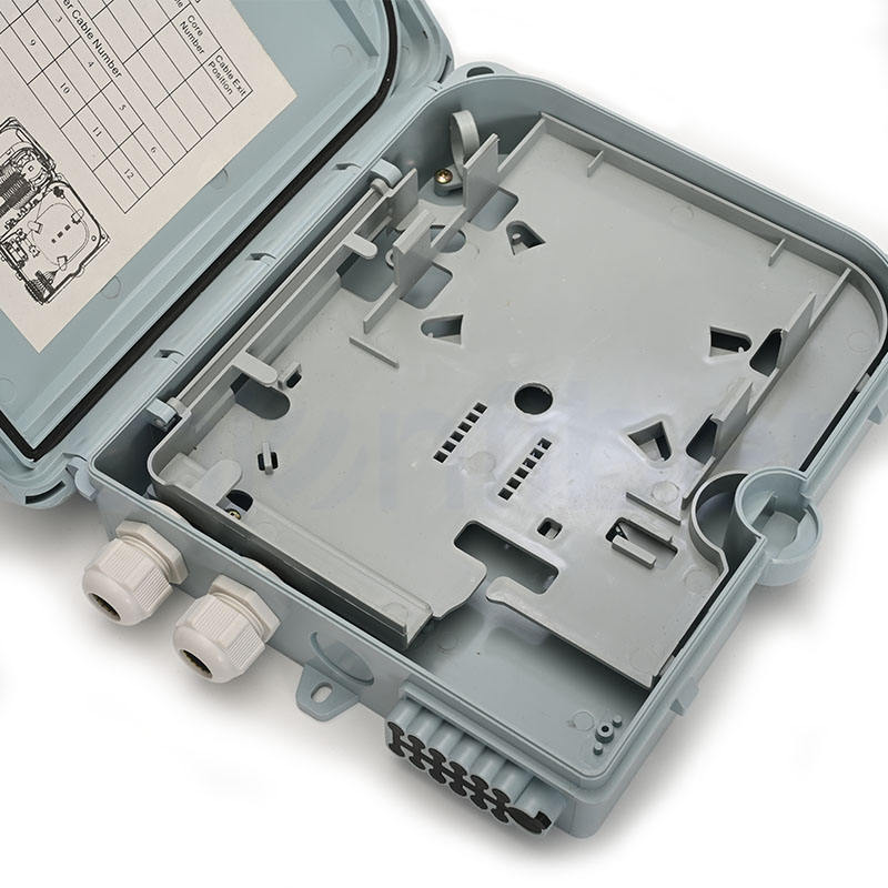 IP65 Protected Fiber Optic Terminal Box with 96 Fiber Cores Capacity and Aluminum Alloy Material for Outdoor Networks