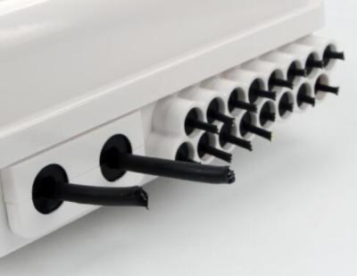 IP65 Protected Aluminum Alloy Cable Distribution Box with 24 Port Capacity for FTTx Networks