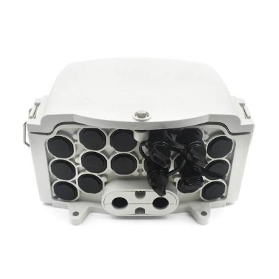 16F Grey ABS Fiber Distribution Unit and Splitter Distribution Box for Fiber Optic Networks