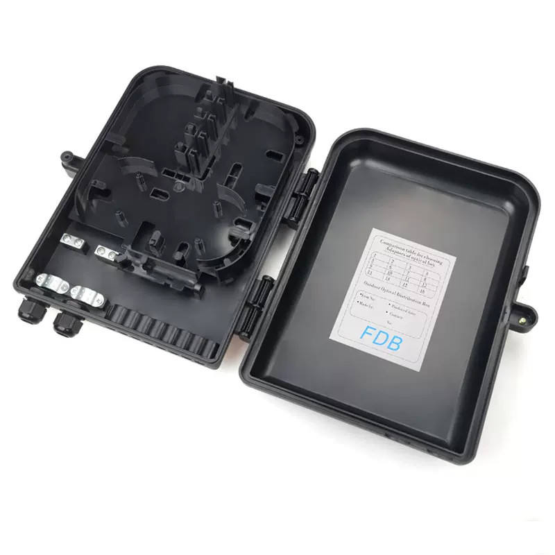 FDB 16 Core Fiber Optic Termination Box with IP65 Protection for FTTH Networks and Optical Distribution