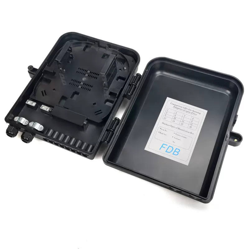 FDB 16 Core Fiber Optic Termination Box with IP65 Protection for FTTH Networks and Optical Distribution