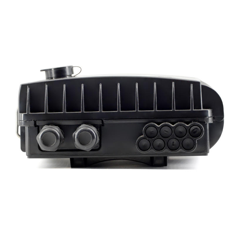 12 Port IP65 ABS Plastic Optical Fiber Terminal Splice Box for FTTH Fiber Optic Distribution