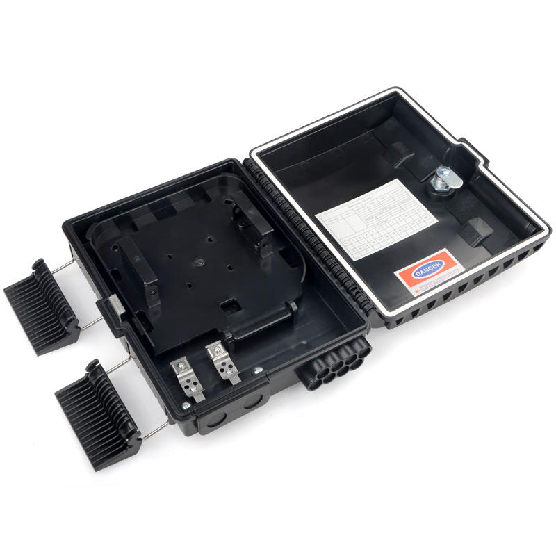 12 Port IP65 ABS Plastic Optical Fiber Terminal Splice Box for FTTH Fiber Optic Distribution
