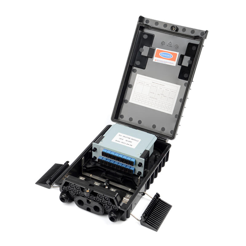 16 Core Fiber Optical Terminal Box with IP65 Protection and Wall Mounting for FTTH Applications