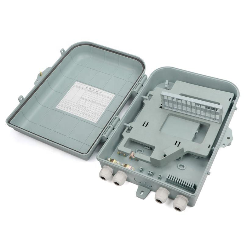 IP65 Waterproof Fiber Optic Terminal Box with 48 Fibers Capacity and SC/LC Adapters Compatibility for FTTH Applications