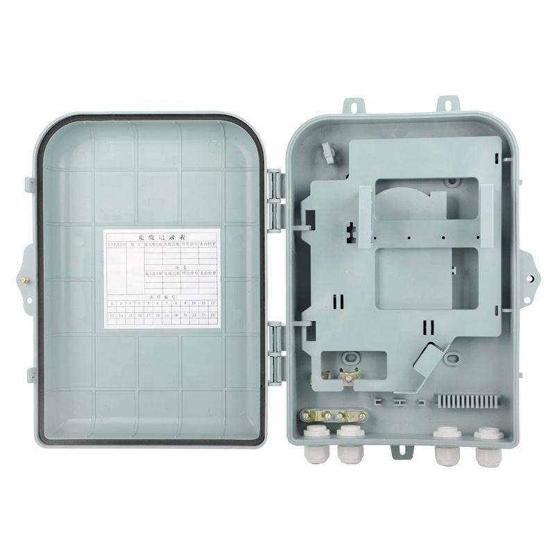 IP65 Waterproof Fiber Optic Terminal Box with 48 Fibers Capacity and SC/LC Adapters Compatibility for FTTH Applications