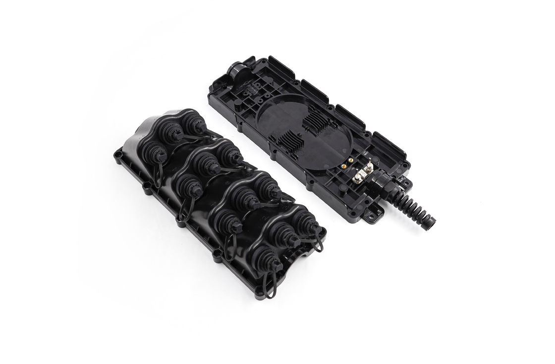 IP67 Grade 2/4/6/8/12 Port Optical Terminal Box for FTTX Networks with Wall or Pole Mounting