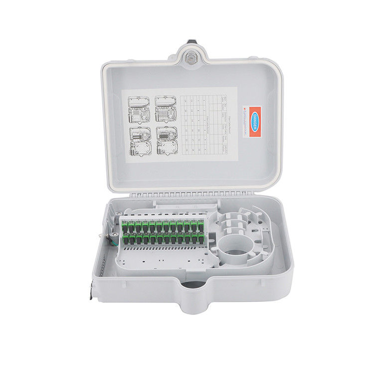 UT-King Pole Mounting IP65 12 Cores Fiber Distribution Box for Indoor Optical Fiber Cable Management