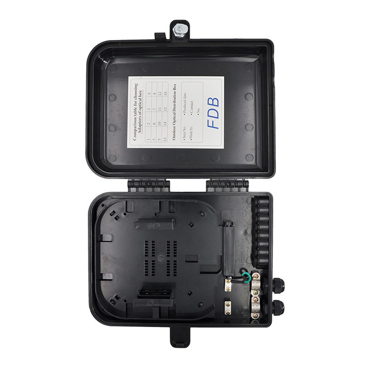 Customized 16 Ports Wall-mounted Fiber Distribution Box with IP54 Protection for FTTH Networks