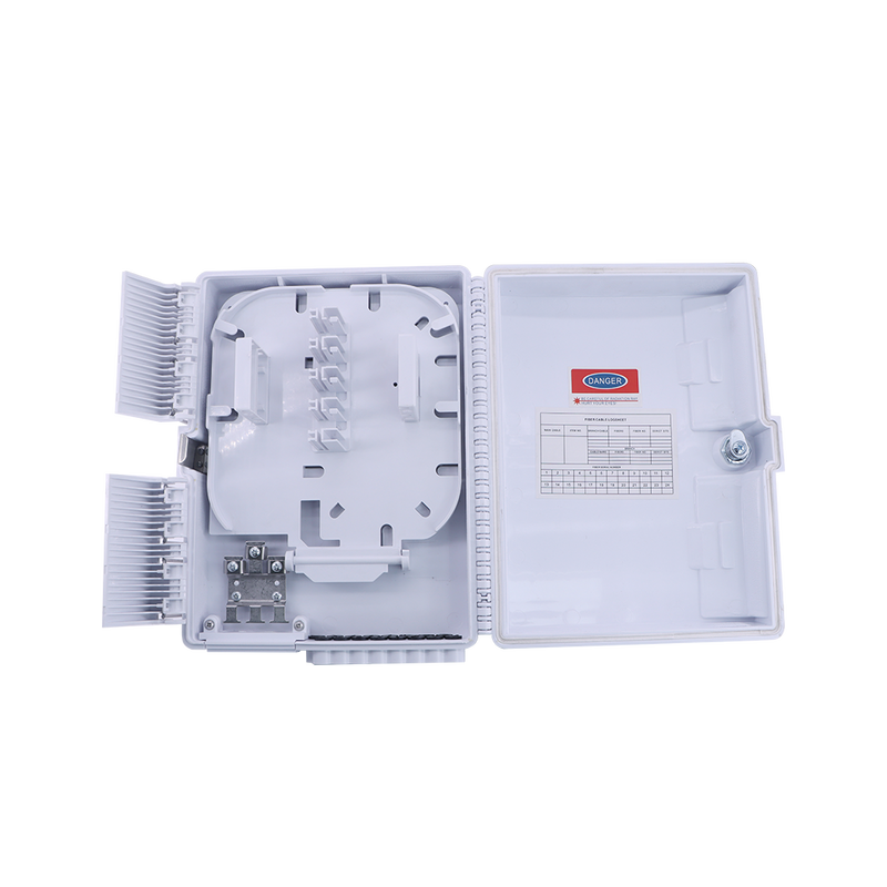 IP65 Protected Fiber Optic Splice Closure Box with 24 Fibers Capacity and Wall-mounted Design for FTTH Applications