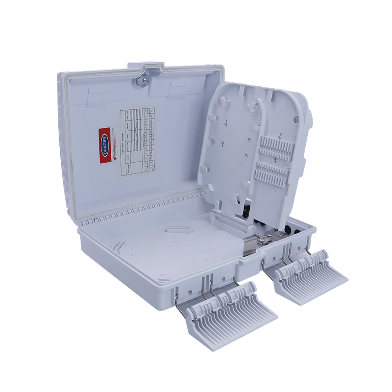 IP65 Protected Fiber Optic Splice Closure Box with 24 Fibers Capacity and Wall-mounted Design for FTTH Applications