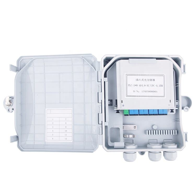IP65 Weatherproof Fiber Terminal Box with 96 Fiber Core Capacity and Tool-Free Installation for FTTH Networks