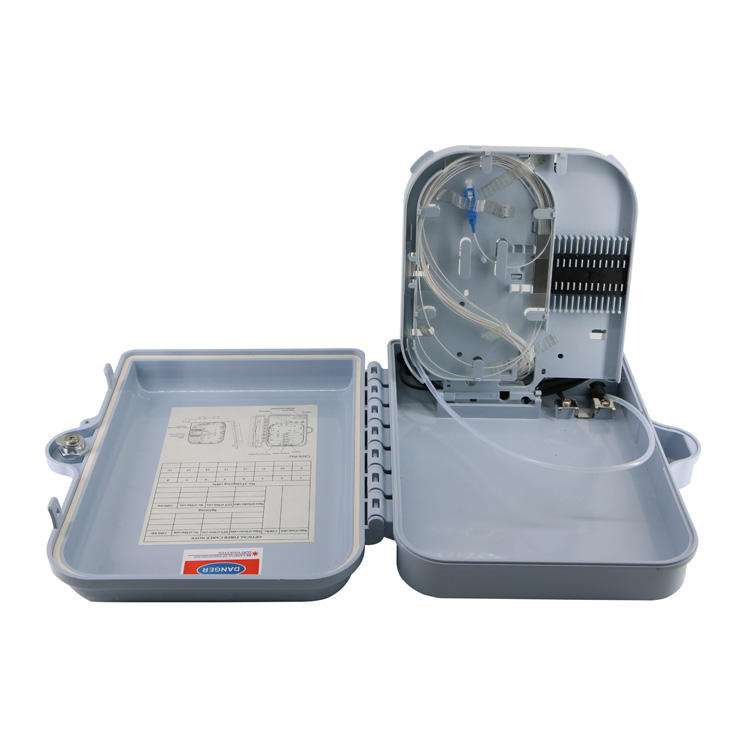 IP65 16 Core Anatel CTO Fiber Distribution Box Terminal Box for FTTH Networks with Splitter Pigtail