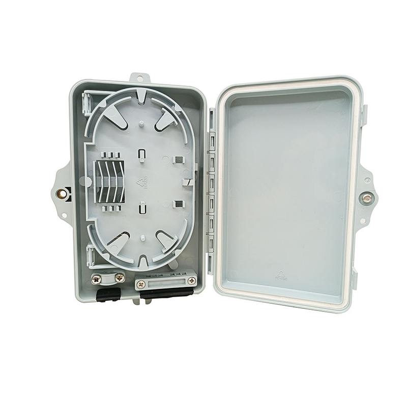 Outdoor 16 Core IP65 FTTH FAT Black PLC Splitter 1:16 Fiber Optical Terminal Box Wall-mounted or Pole-mounted