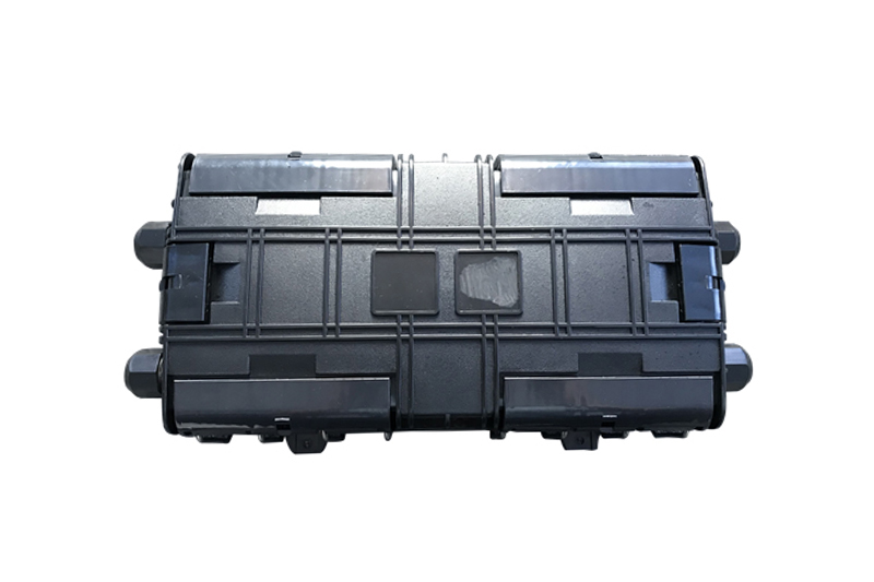 Heavy-Duty Fiber Optic Splice Closure with IP68 Waterproof Rating, UV-Resistant Housing, and Multiple Cable Entry Port sMDP-12-144C