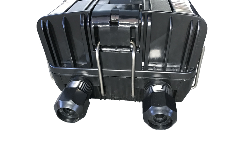 Heavy-Duty Fiber Optic Splice Closure with IP68 Waterproof Rating, UV-Resistant Housing, and Multiple Cable Entry Port sMDP-12-144C