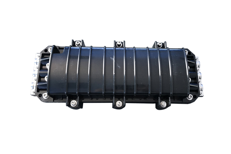 IP68 Protection Fiber Optic Splice Closure with 96 Fibers Capacity and UV Resistant Housing