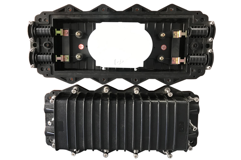 MDP-12-96B IP68 Waterproof Fiber Optic Splice Closure with 96 Fibers Capacity and UV Resistant Material