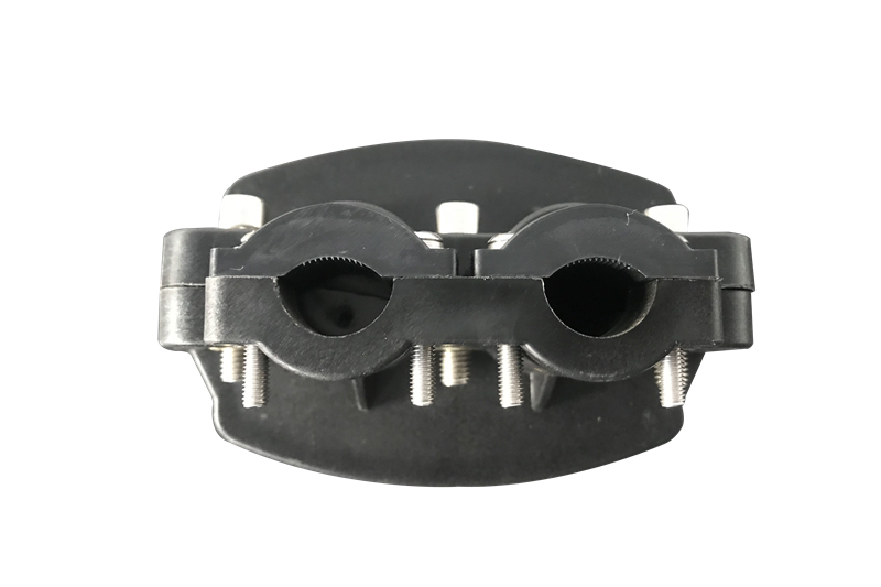 MDP-12-96A IP68 Waterproof Horizontal Fiber Optic Splice Closure with 96 Fiber Capacity and 12 Port Inline Type