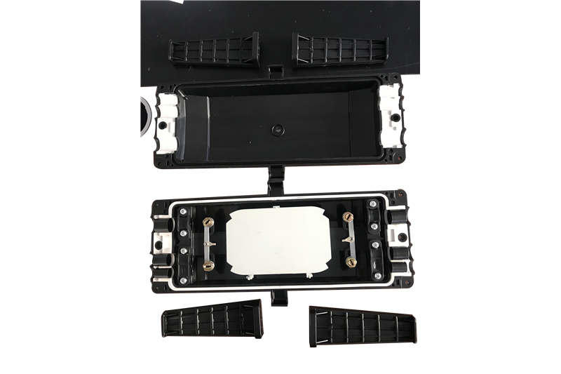 MDP-12-48B IP68 Waterproof Fiber Optic Splice Closure with 48 Fibers Capacity and UV Resistant Housing